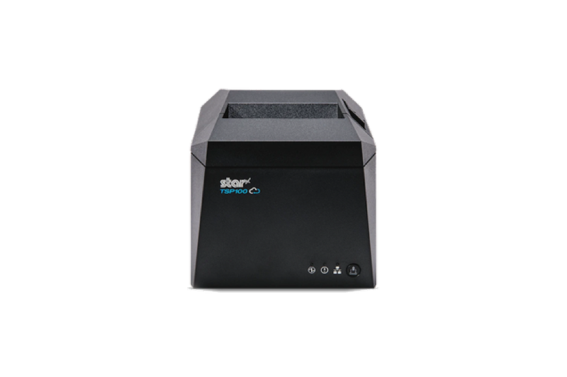 Receipt printer and cash drawer